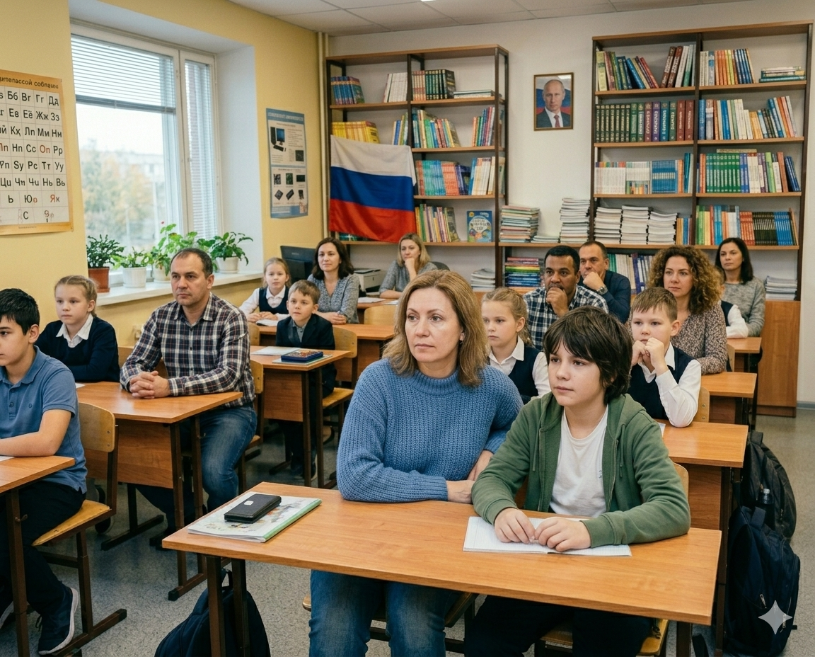 Родители вместе с детьми готовятся к школьной программе по искусственному интеллекту